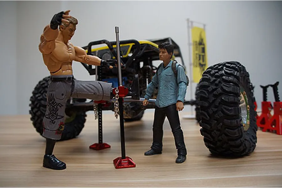 Yeah Racing 1/10 Rock Crawler Metal High Lift Jack 1Pc image 22853