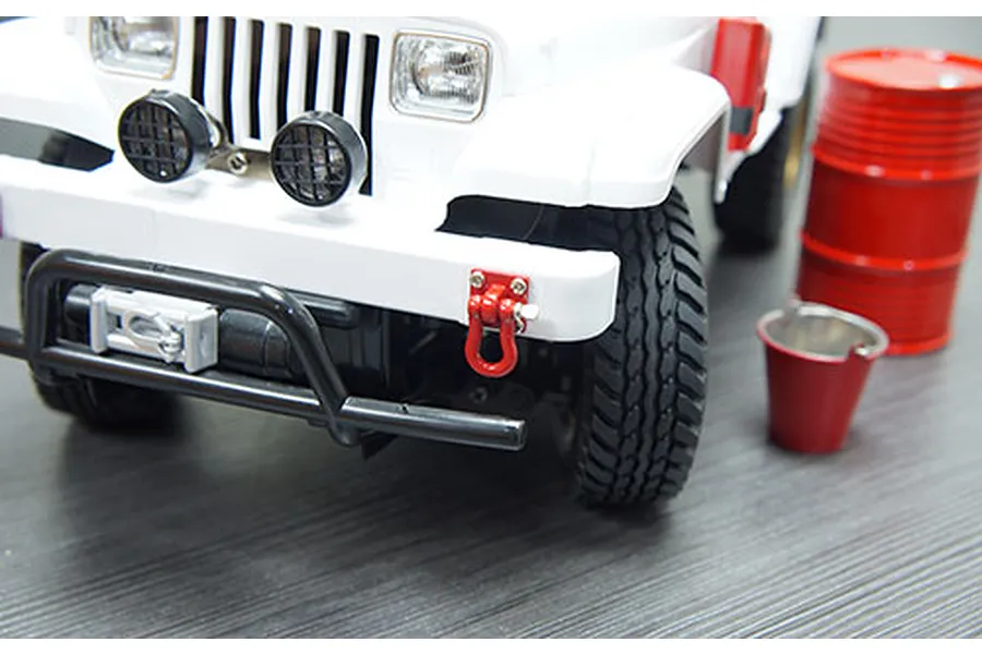 Yeah Racing 1/10 Metal Heavy Duty D Shackles w/ Mounting Bracket 2Pcs image 22860