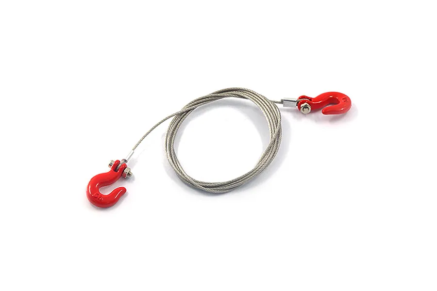 Yeah Racing 1/10 Wire Cable w/ Tow Shackle image 22869