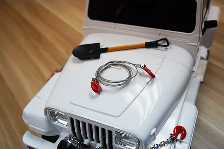 Yeah Racing 1/10 Wire Cable w/ Tow Shackle image 22873