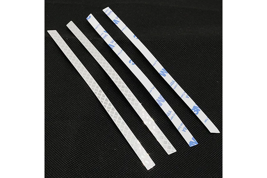 Yeah Racing TRX-4 Defender Stainless Steel Side Diamond Plate Set image 22984