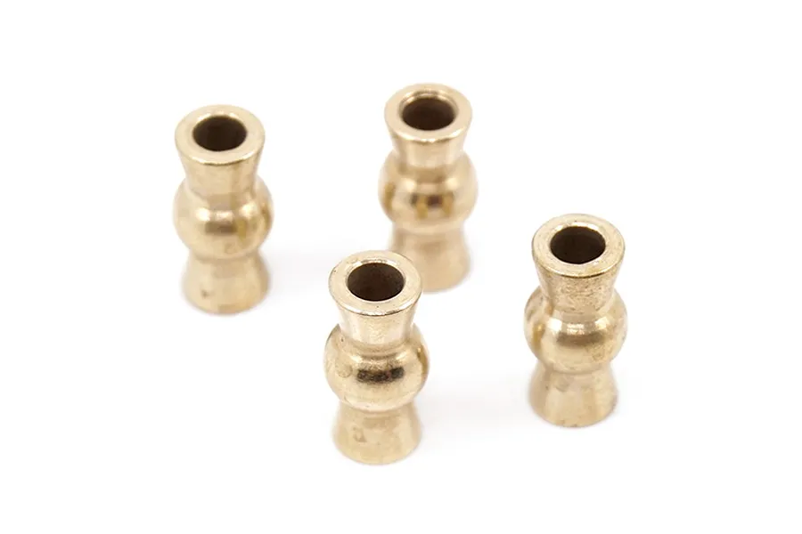 Yeah Racing TRX-4 High Mass Brass Hollow Ball Set 4Pcs image 23025