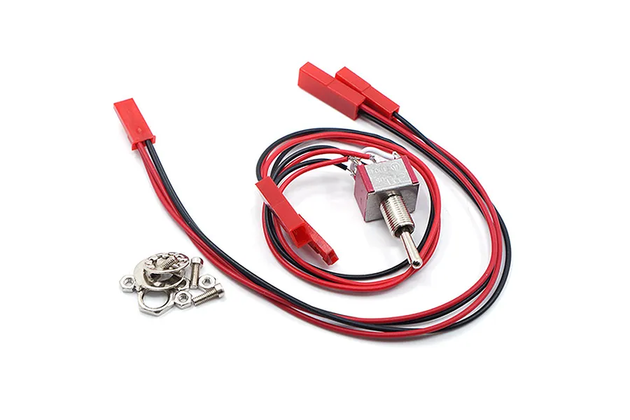 Yeah Racing 1/10 Rock Crawler Dual Motor Winch w/ Metal Wire &amp;amp; Control Unit image 23067