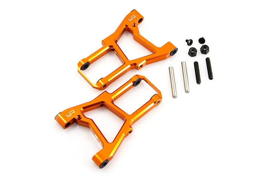 Yeah Racing HPI Sprint 2 Orange Aluminium Front Lower Suspension Arms 2Pc image 23102