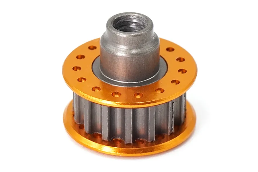 Yeah Racing HPI Spring 2 Orange Aluminium 15T Pulley Gear image 23131
