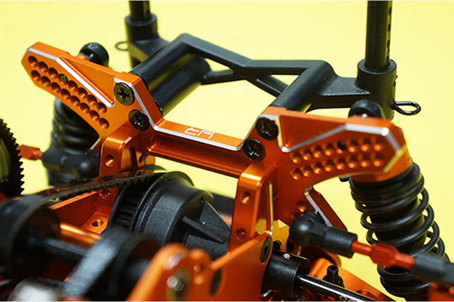 Yeah Racing HPI Sprint 2 Orange Aluminium Rear Shock Tower image 23146