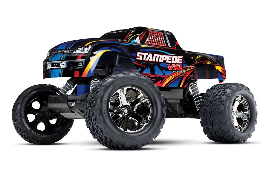 Traxxas Stampede VXL RC Truck Electric Brushless 2WD 1/10 Scale RTR (No Battery) image 23193