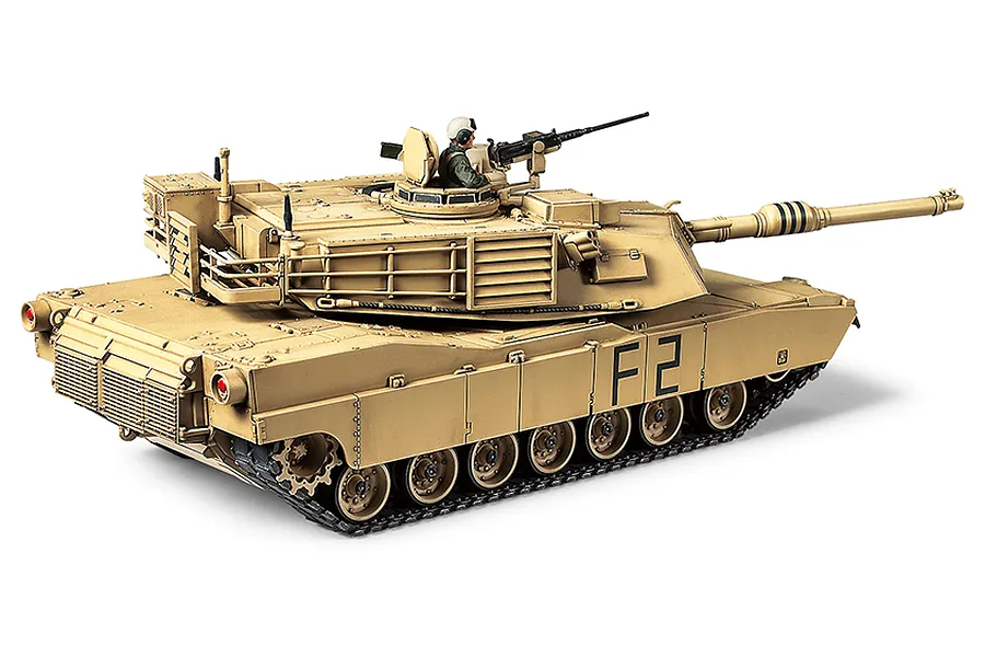 Tamiya 1/48 U.S. M1A2 Abrams Main Battle Tank Scaled Plastic Model Kit image 23218