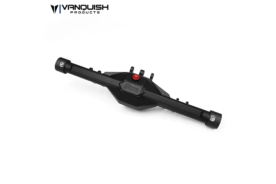 Vanquish Black Aluminium SCX10 II Rear Currie F9 Differential/Axle Housing image 23226