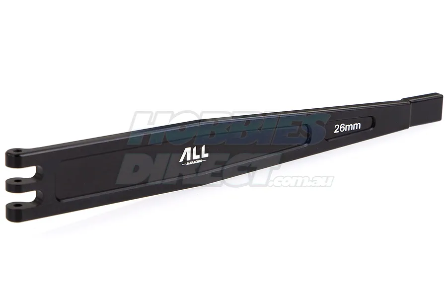 All Racing Black Aluminium TRX-4 Battery Hold Down image 23335