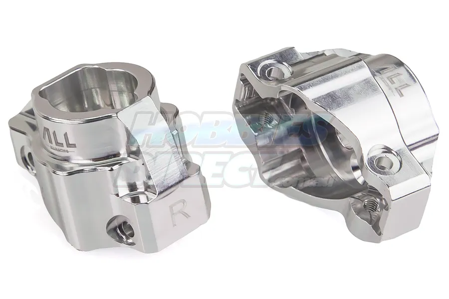 All Racing Silver Aluminium TRX-4 Rear Inner Portal Drive Housing 2Pcs image 23351