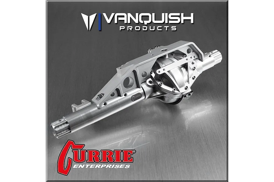 Vanquish Silver Aluminium Wraith Front Solid Currie Differential/Axle Housing image 23462