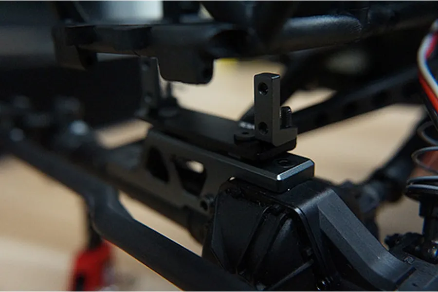 Yeah Racing Wraith Aluminium Grey Servo Mounts image 23556