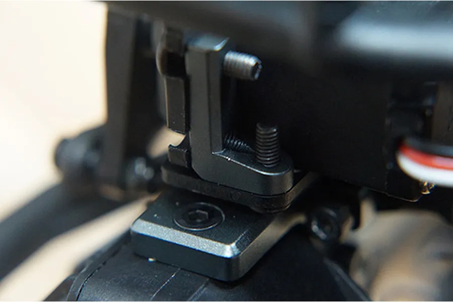 Yeah Racing Wraith Aluminium Grey Servo Mounts image 23558