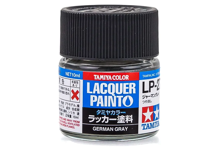 Tamiya LP-27 German Gray Lacquer Paint 10ml image 23603