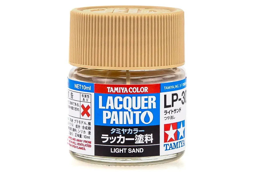 Tamiya LP-30 Light Sand Lacquer Paint 10ml image 23605