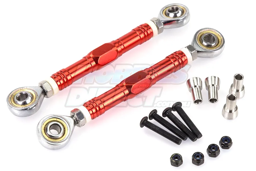 Rovan Orange Aluminium Symmetrical Steering Linkage 2Pcs image 23659