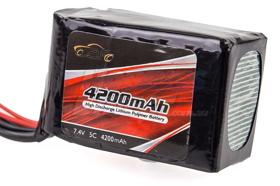 Rovan 7.4v 4200mAh RX LiPo Battery image 23665
