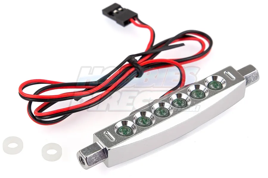 Rovan Silver Aluminium Baja Rear Tail Light LED Set image 23683