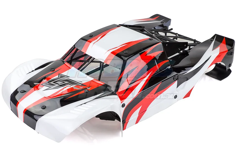 Rovan 5IVE-T Complete Painted White Body Shell w/ Roll Cage image 23697