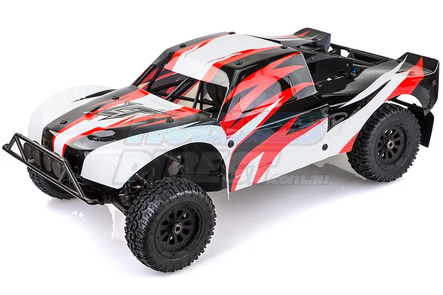 Rovan 5IVE-T Complete Painted White Body Shell w/ Roll Cage image 23698