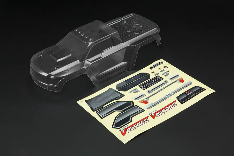 ARRMA 1/10 GRANITE Voltage Clear Unpainted Body Shell image 23709