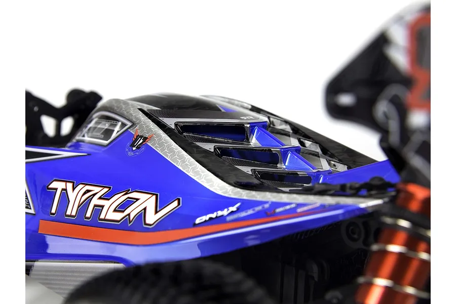 ARRMA 1/8 TYPHON V3 Blue Painted Body Shell image 23713