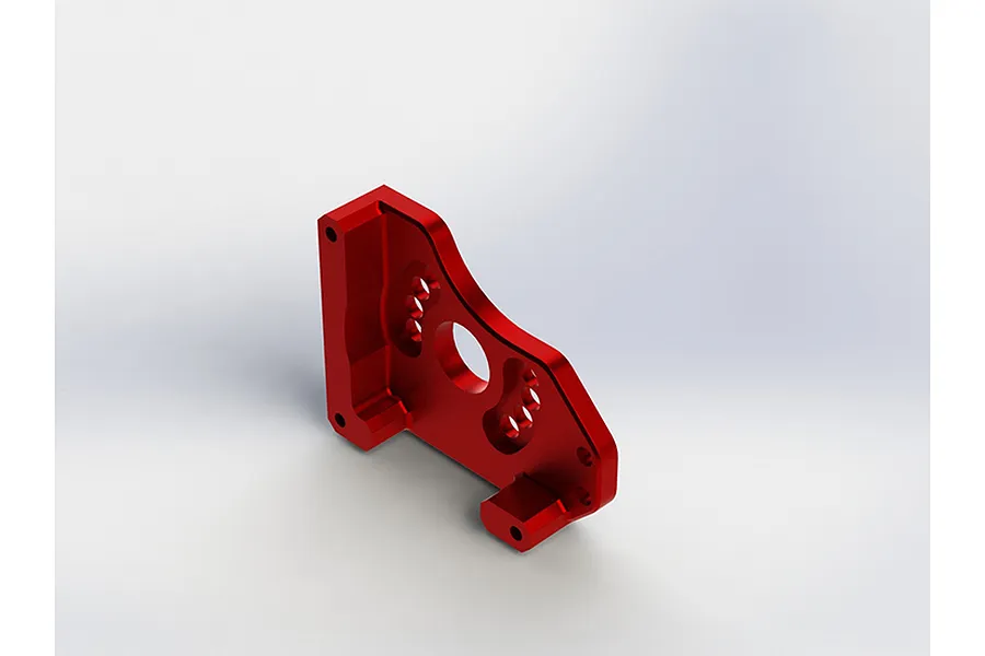 ARRMA Red Aluminium Motor Mount image 23780