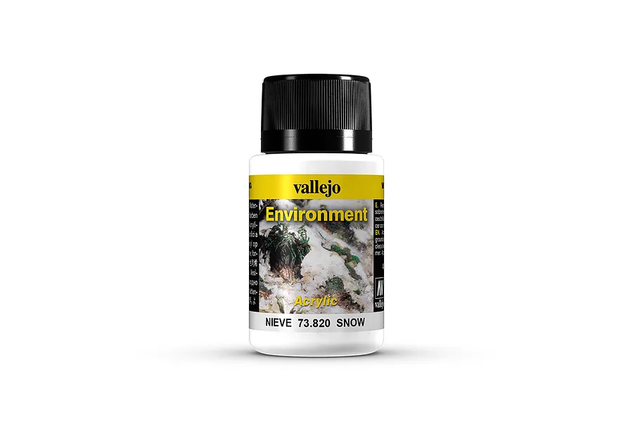 Vallejo Environment Snow Weathering Effects Paint 40ml image 23810