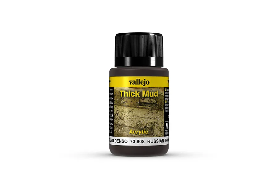 Vallejo Thick Russian Mud Weathering Effects Paint 40ml image 23812