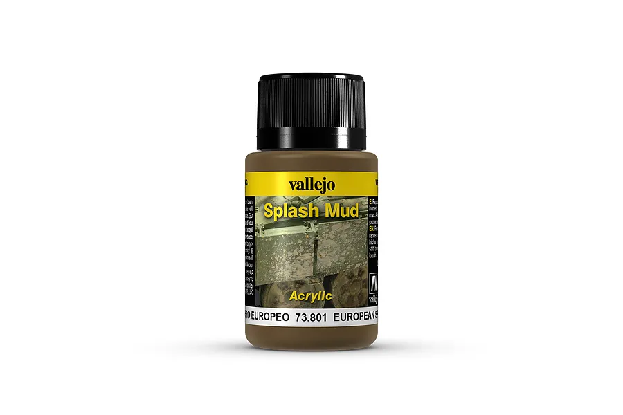 Vallejo Slash European Mud Weathering Effects Paint 40ml image 1