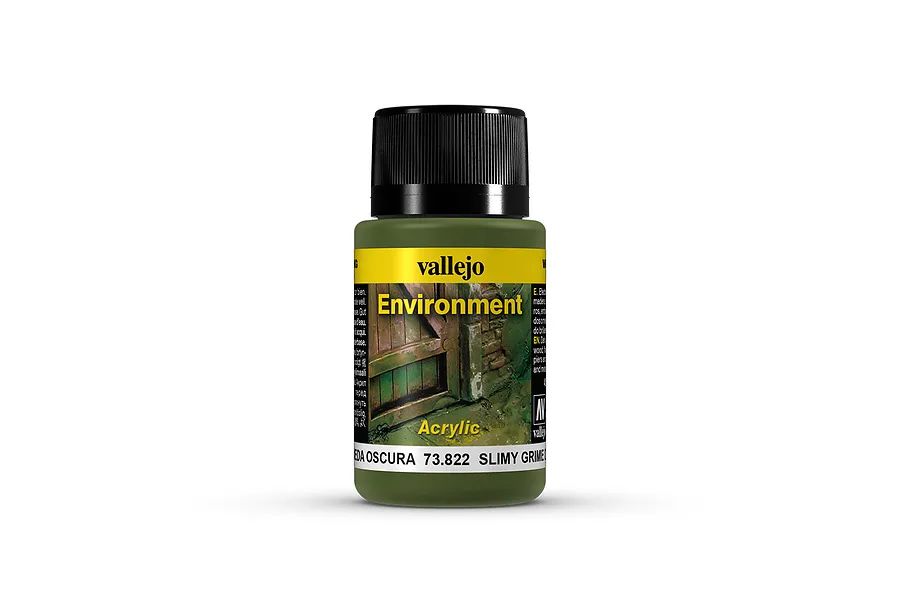 Vallejo Environment Slimy Grime Dark Weathering Effects Paint 40ml image 23821