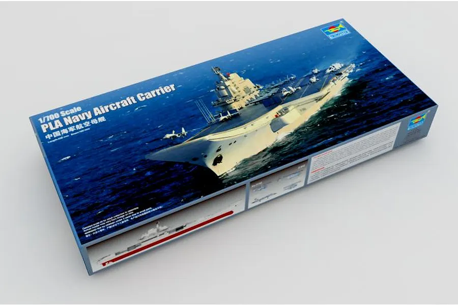 Trumpeter 1/700 PLA Navy &amp;quot;Liao Ning&amp;quot; Aircraft Carrier Plastic Model Kit image 23837
