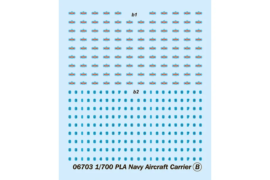 Trumpeter 1/700 PLA Navy &amp;quot;Liao Ning&amp;quot; Aircraft Carrier Plastic Model Kit image 23840