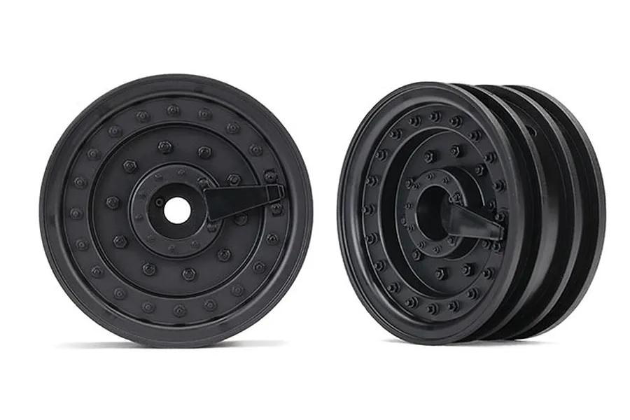 Traxxas TRX-4 Tactical 1.9&amp;quot; Black Rims 2Pcs image 23910