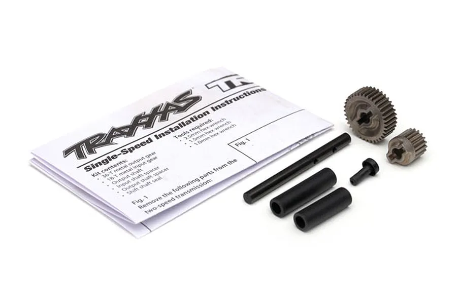 Traxxas TRX-4 Metal Single Speed Transmission Gear Set image 23920