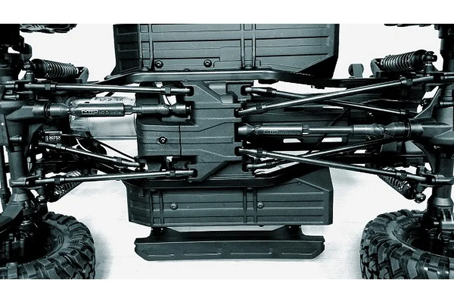 MIP TRX-4 (12.3&amp;quot; Wheelbase) Splined Center CVD Steel Drive Shafts 2Pcs image 23955