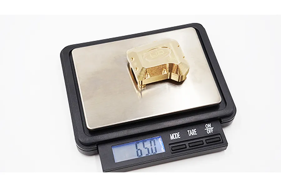 Yeah Racing TRX-4 Brass High Mass (65g) Differential Cover image 24008