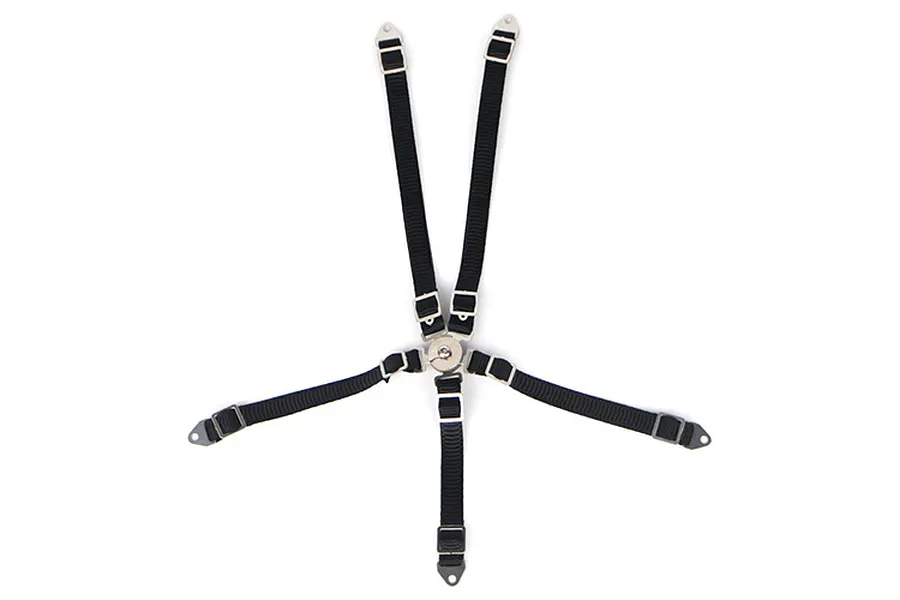 Yeah Racing 1/10 Black Safety Seat Belt Accessory image 24026