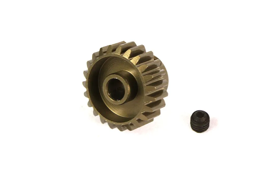 Yeah Racing Hard Coated Aluminium 24T 48dp/0.5Mod Pinion Gear image 24069