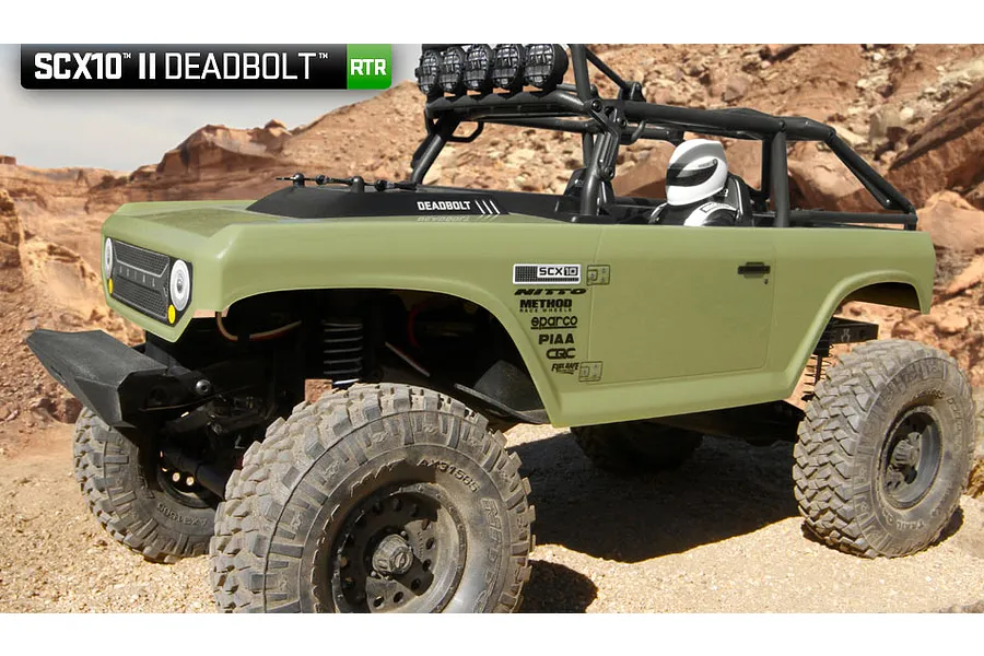 Axial SCX10 II Deadbolt RC Rock Crawler Electric 4WD 1/10 Scale RTR image 24278