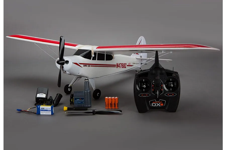 HobbyZone RC Plane Super Cub S 1.2m Trainer RTF with AS3X and Safe Select Technology image 24291