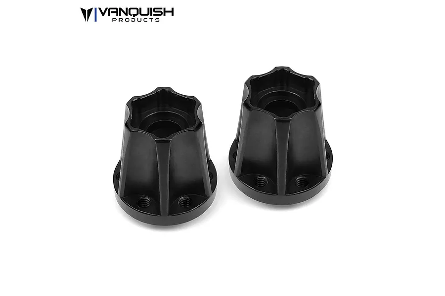 Vanquish Black Aluminium SLW 850 Wheel Hex Hub 2Pcs 2Pcs image 24310