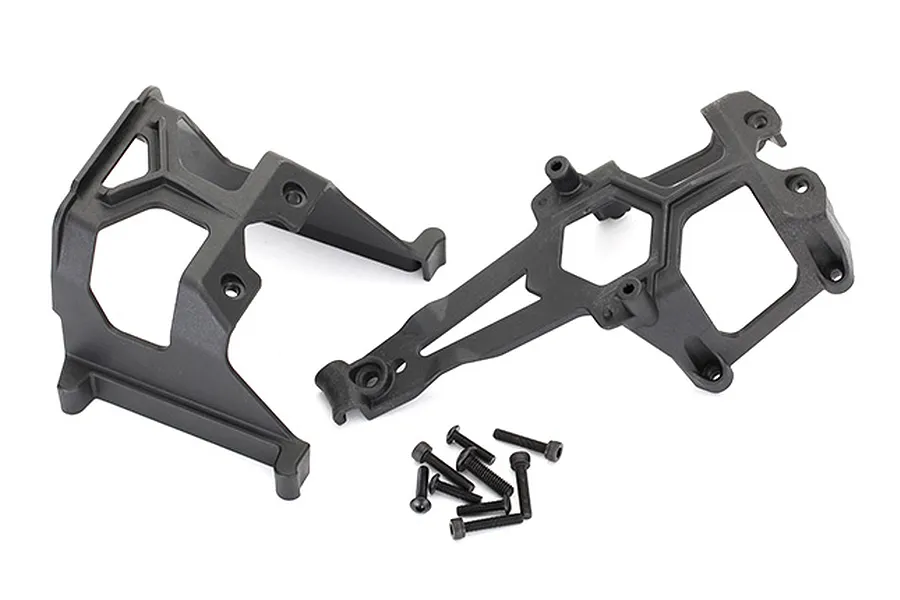 Traxxas E-Revo VXL 2.0 Chassis Support Front &amp;amp; Rear w/ Hardware image 24312