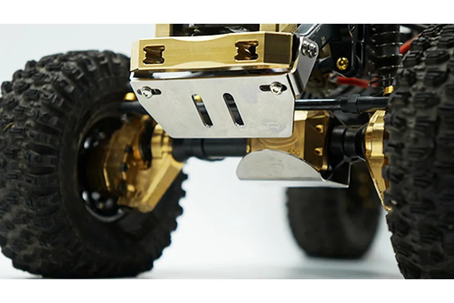 Yeah Racing TRX-4 Stainless Steel Front or Rear Fender Skid Plate image 24333