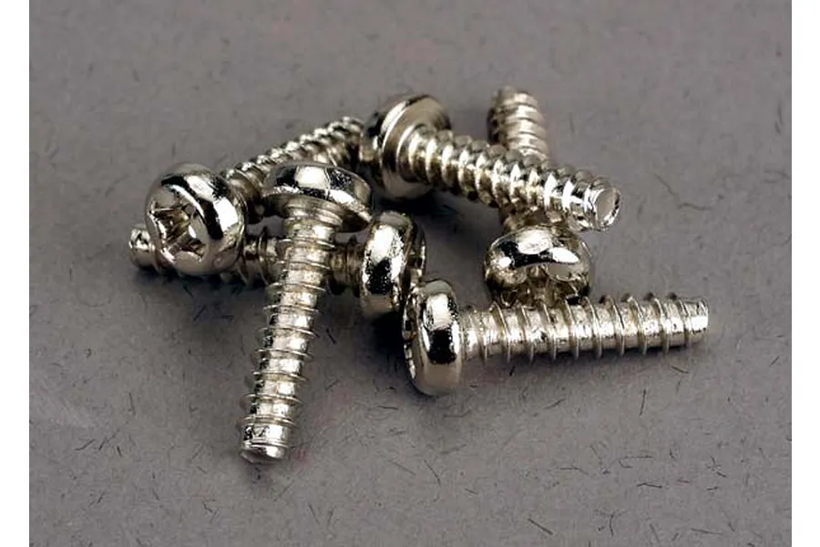 Traxxas 3x12mm Coarse Thread Binder Head Screws 6Pcs image 24379