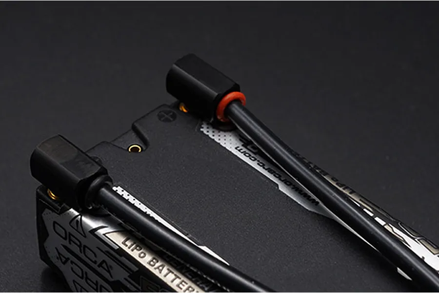 Yeah Racing 4mm &amp;amp; 5mm Angled Bullet Connectors 2Pcs image 24402