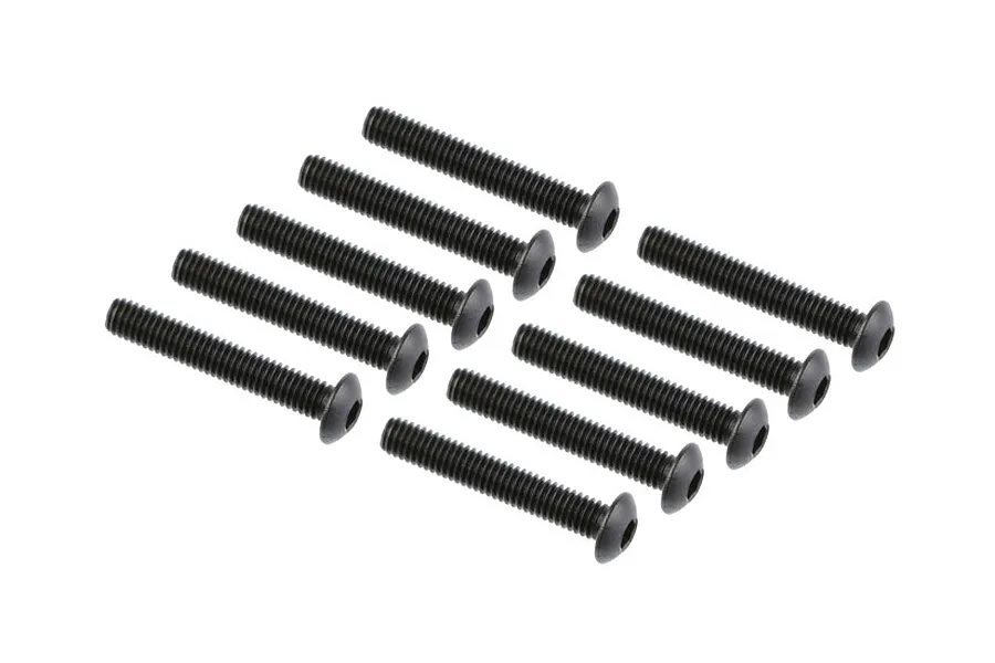 ARRMA 3x18mm Fine Thread Button Head Screws 10Pcs image 24459