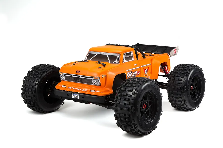 ARRMA 1/8 OUTCAST Orange Painted Body Shell image 24468