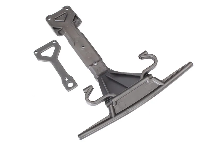Traxxas UDR Front Bumper &amp;amp; Skid Plate w/ Steel Brace image 24507